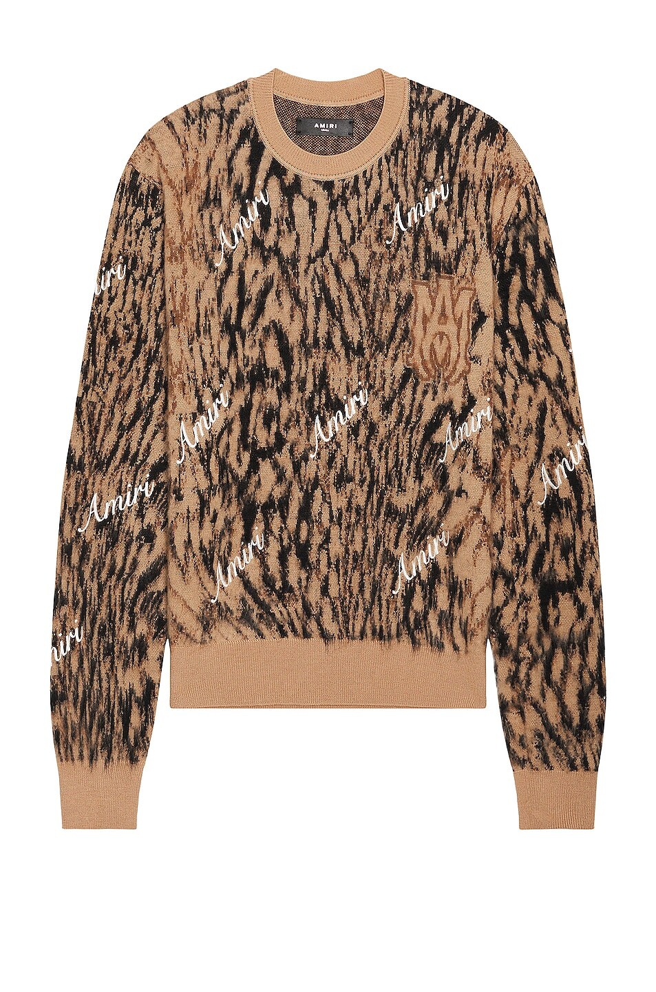 

Свитер Amiri Cheetah, коричневый