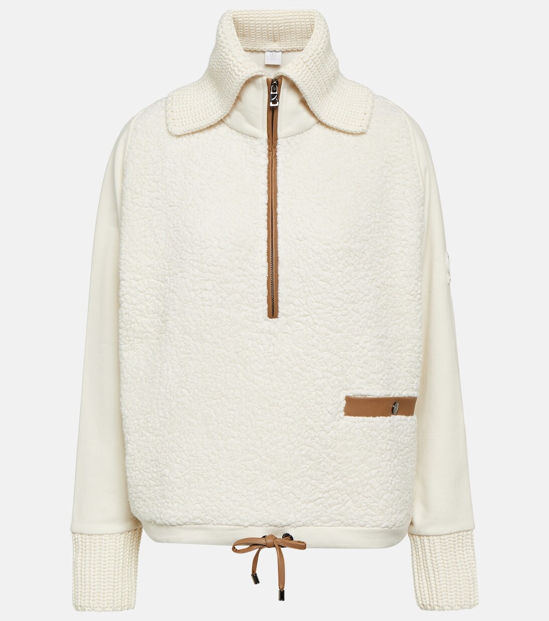 

Толстовка Teddy из смесовой шерсти BOGNER, белый