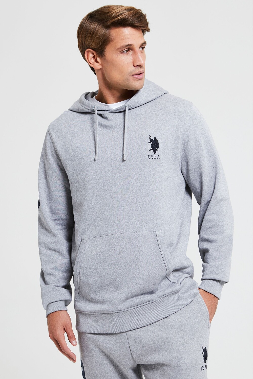 

Толстовка Игрок 3 U.S. Polo Assn, серый