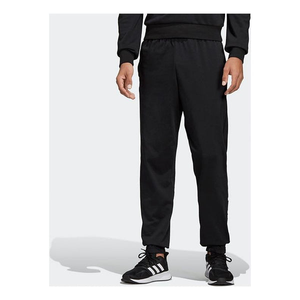 Спортивные штаны adidas E LIN T PNT SJ Casual Sports Knit Long Pants Black, черный