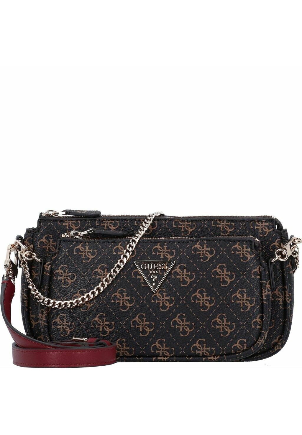 

Сумка через плечо Guess, коричневый