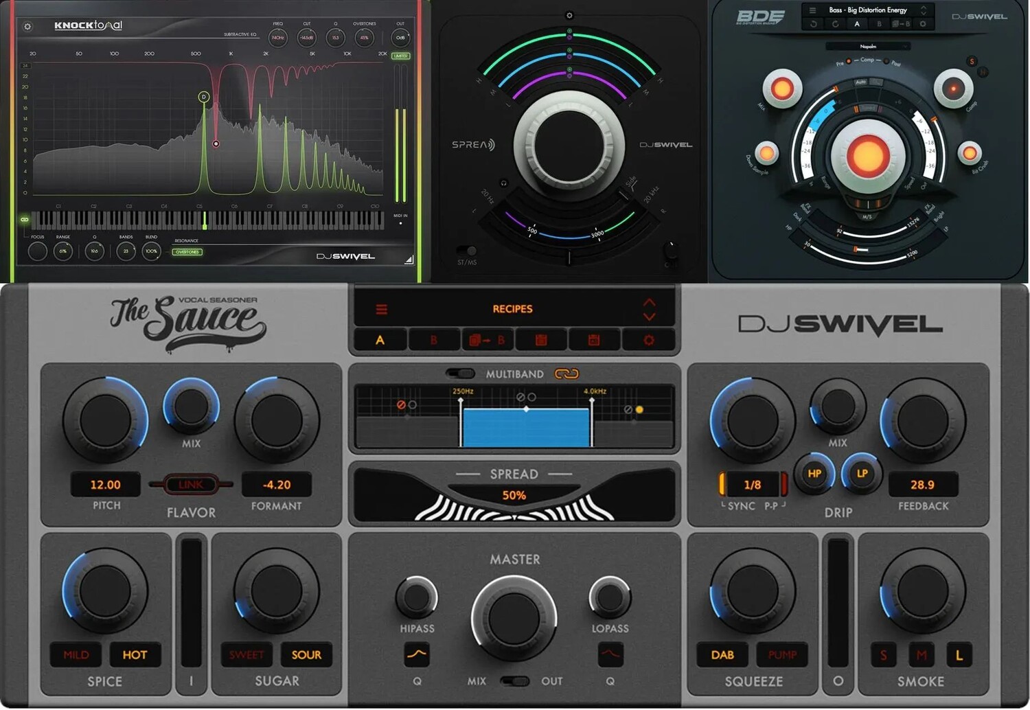 

Пакет всех плагинов DJ Swivel