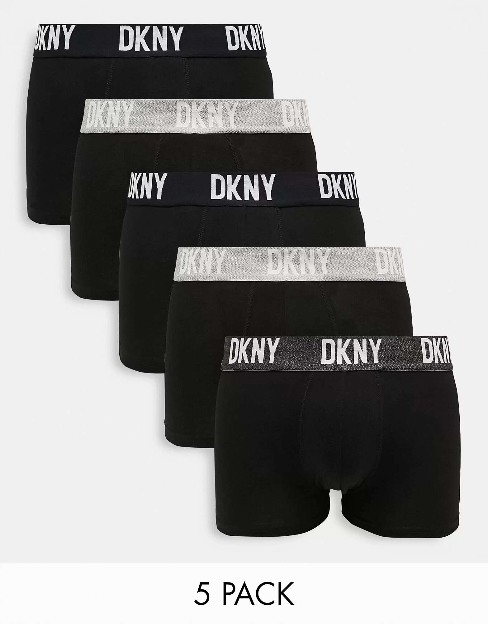 

Черные боксеры DKNY Portland (5 пар)