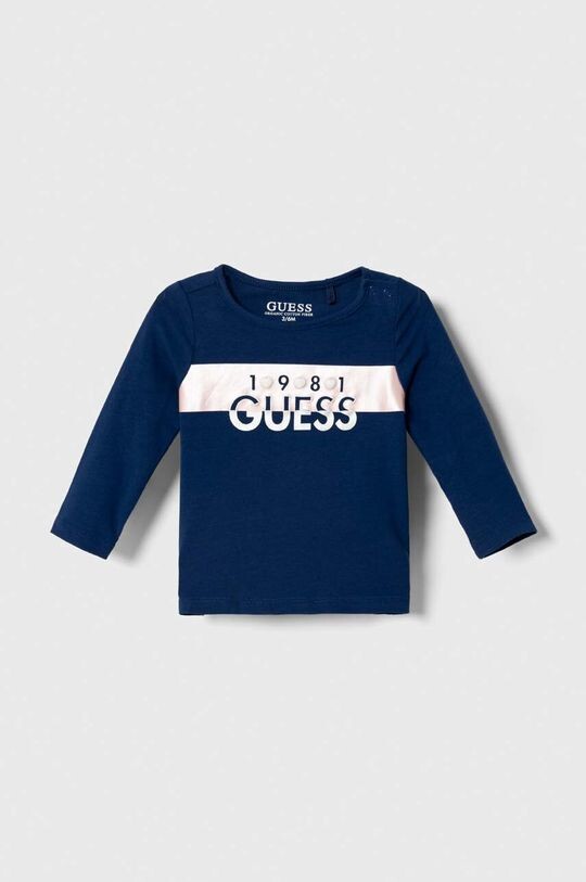 

Футболка с длинными рукавами Guess, темно-синий