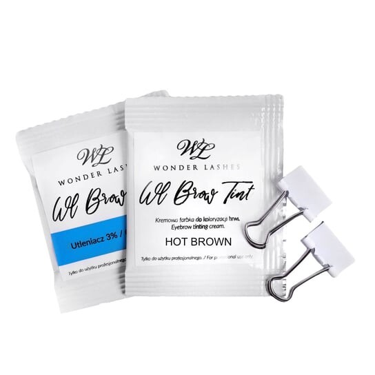 

Краска для бровей в пакетике HOT BROWN Wonder Lashes