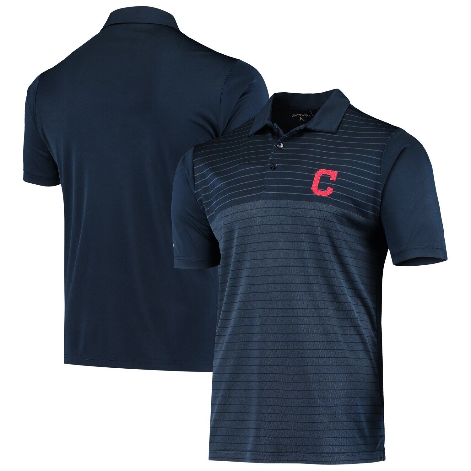

Мужская эстафетная футболка-поло Antigua Navy Cleveland Indians