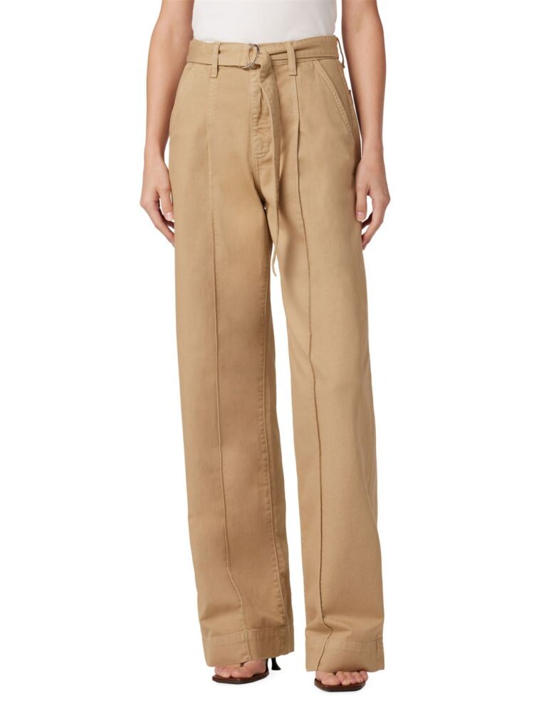 

Брюки сафари со складками и высокой посадкой Joe'S Jeans, цвет Hazelwood