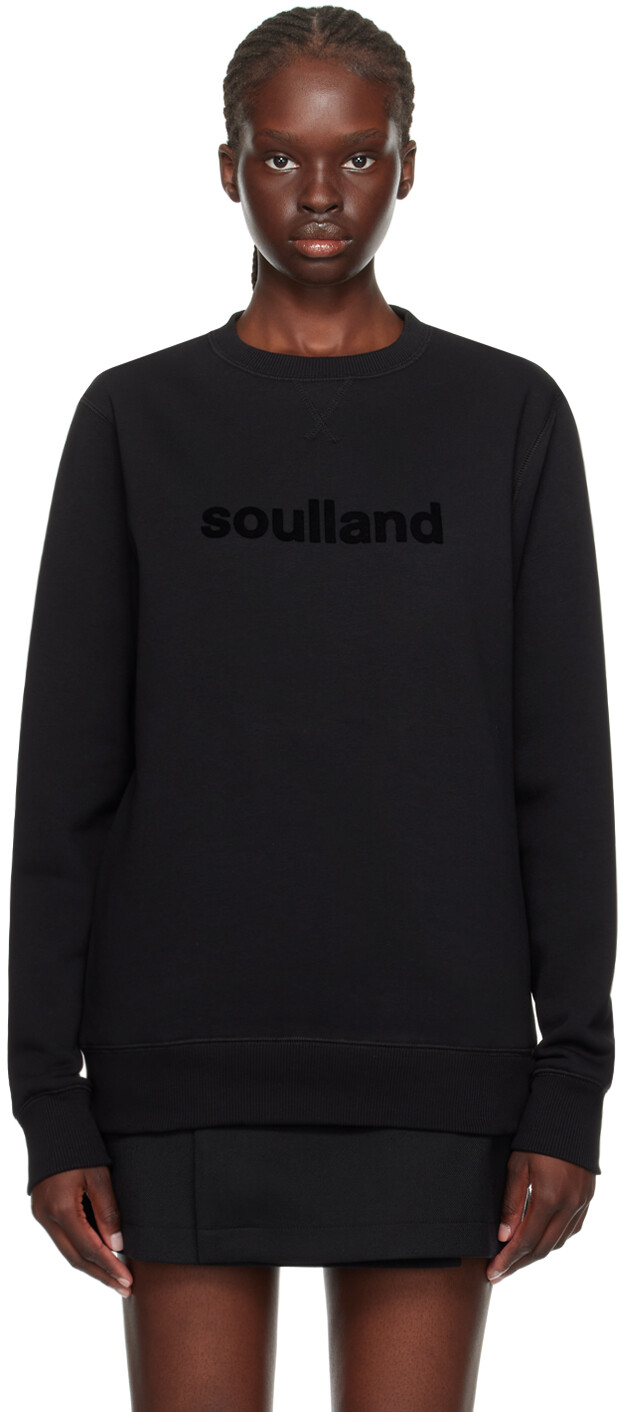 

Черный свитшот Bay Soulland