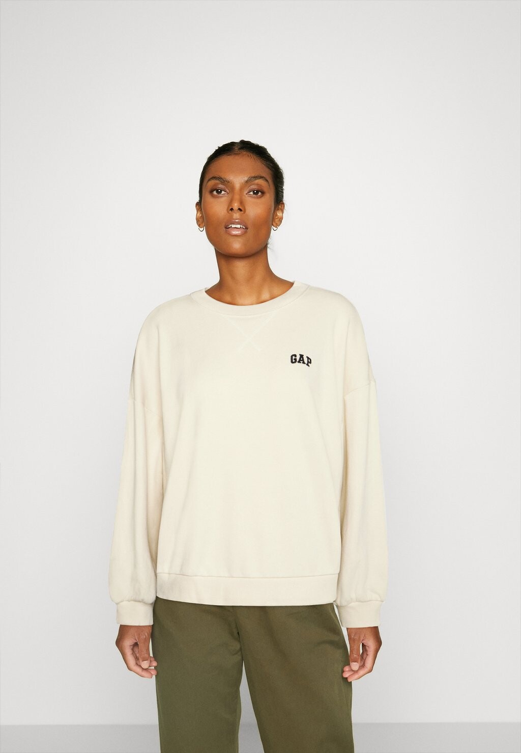 

Толстовка GAP Volume Japan, береза, Белый