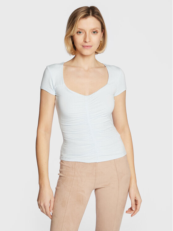 

Узкая блузка Guess, синий