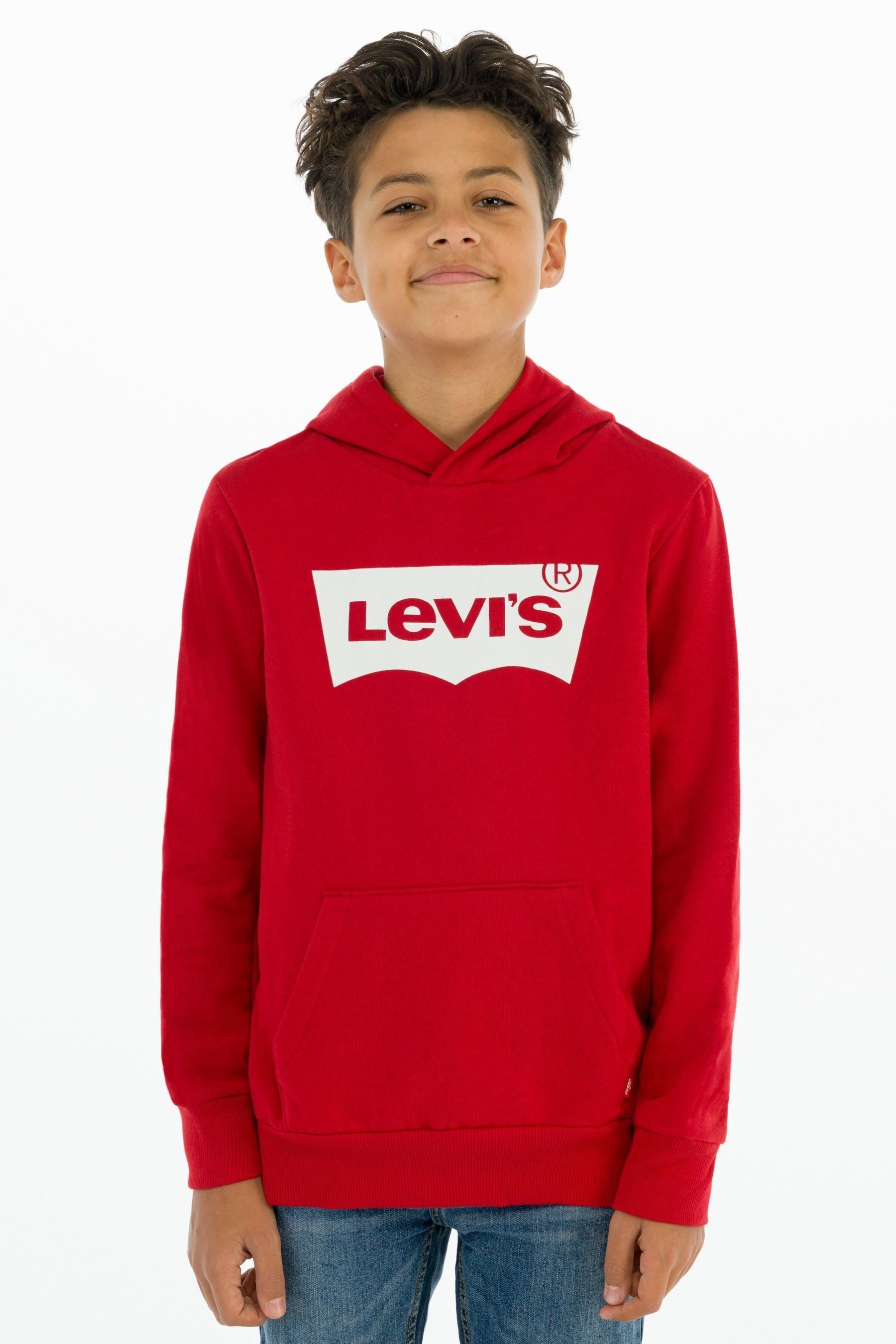 Худи с классическим логотипом Levi's, красный