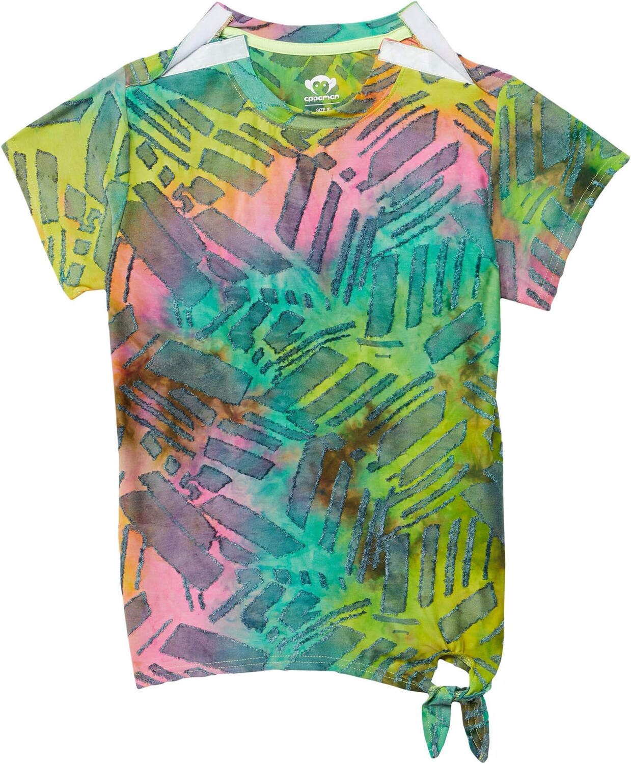 

Футболка Appaman Adaptive Rainbow Ombre Phing Tee, цвет Rainbow Ombre
