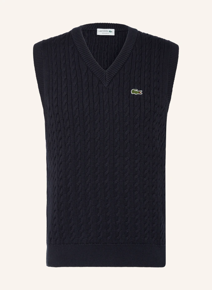 

Свитер-жилет Lacoste, синий