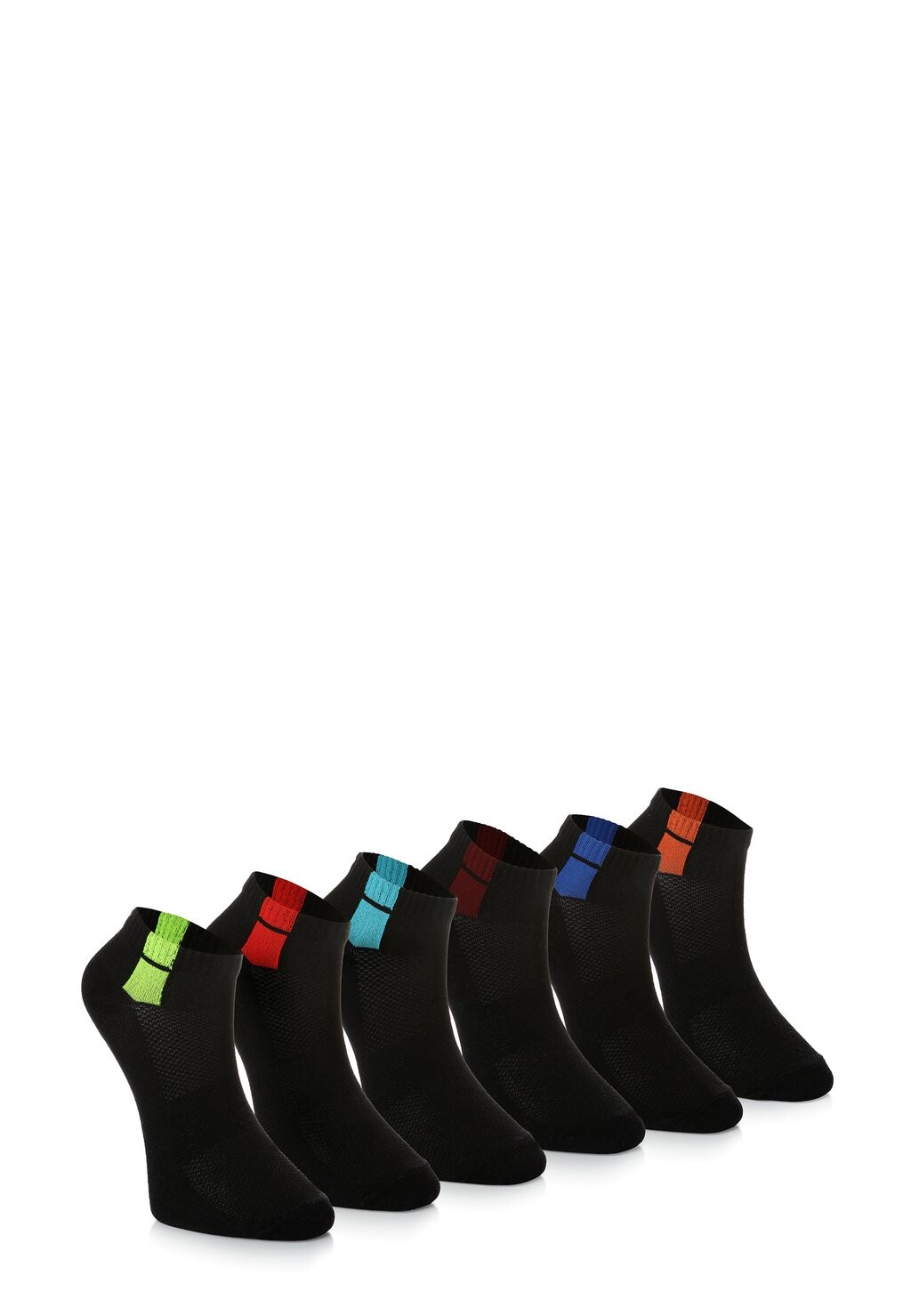 

Носки 6 PACK ANKLE Crea Socks, черный