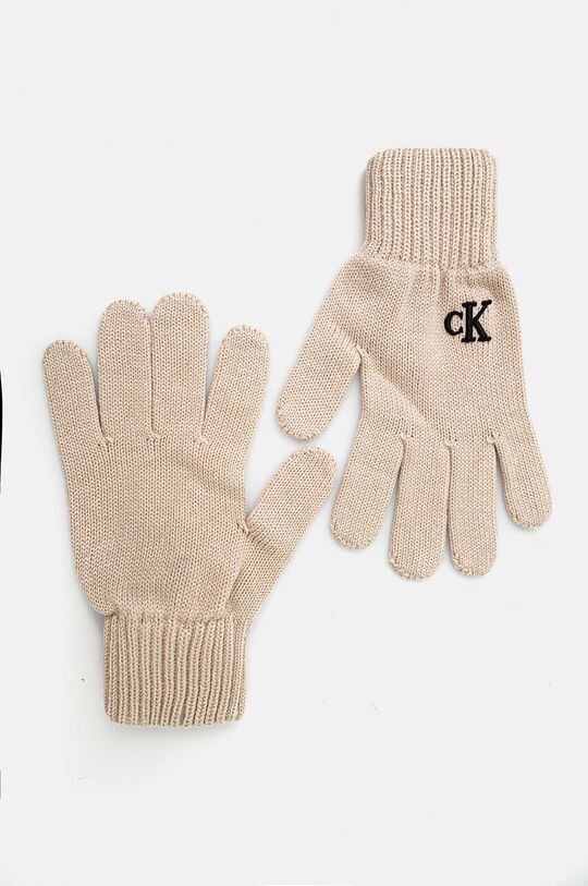 

Перчатки Calvin Klein Jeans, бежевый