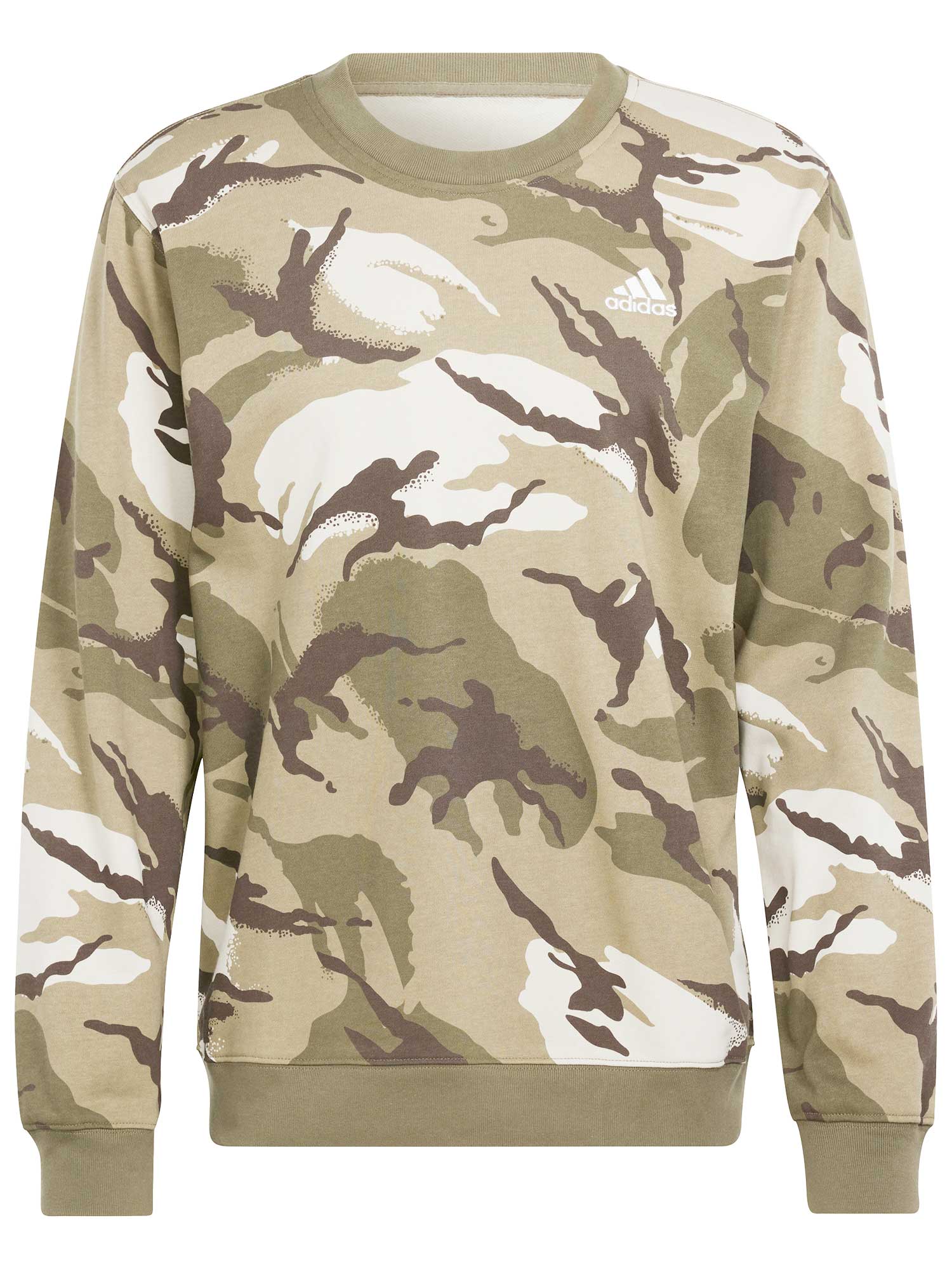 

Блуза Adidas Sportswear Seasonal Essentials Camouflage Sweatshirt, зеленый