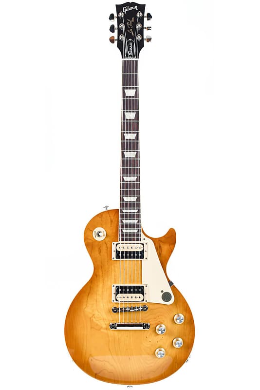 

Электрогитара Gibson Les Paul Classic electric guitar-Honeyburst