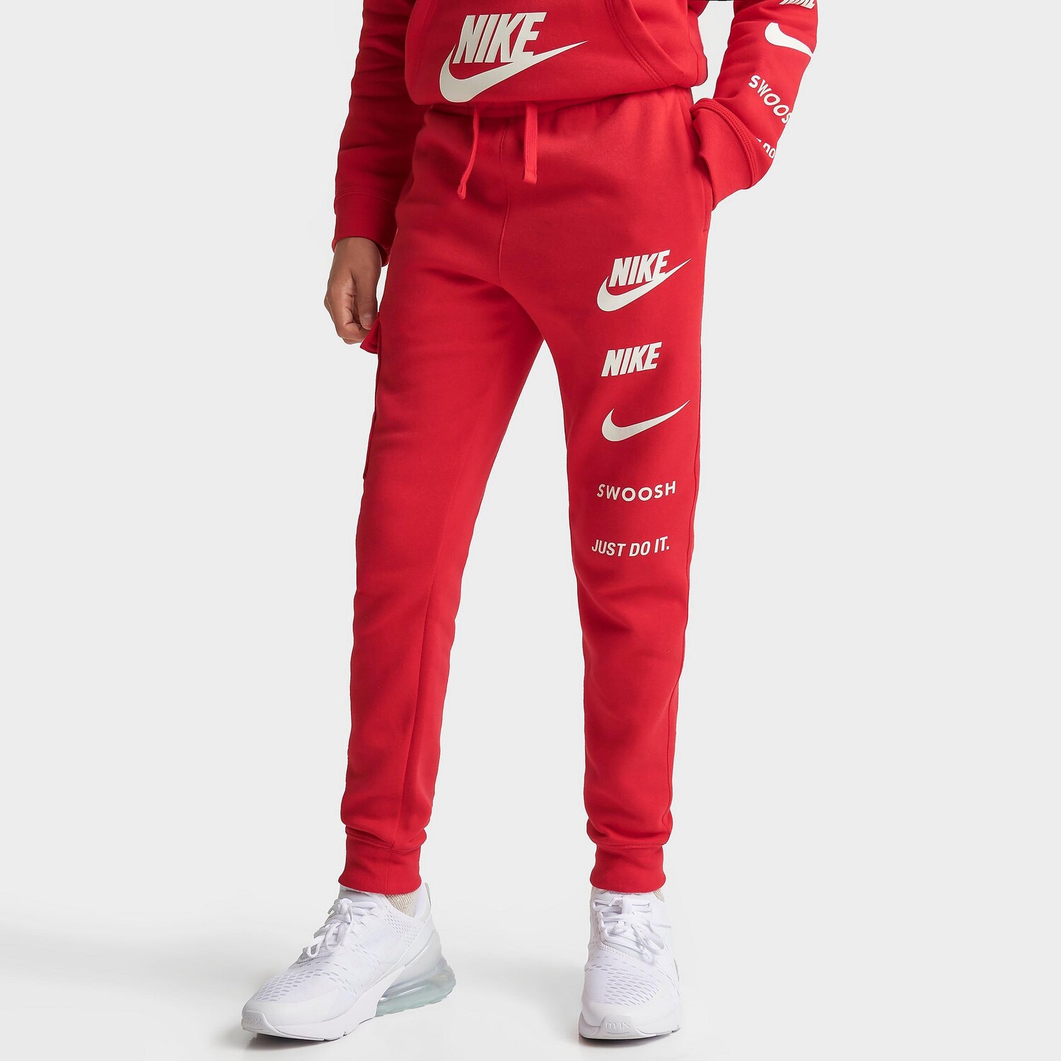 

Детские брюки-карго Nike Jogger, красный