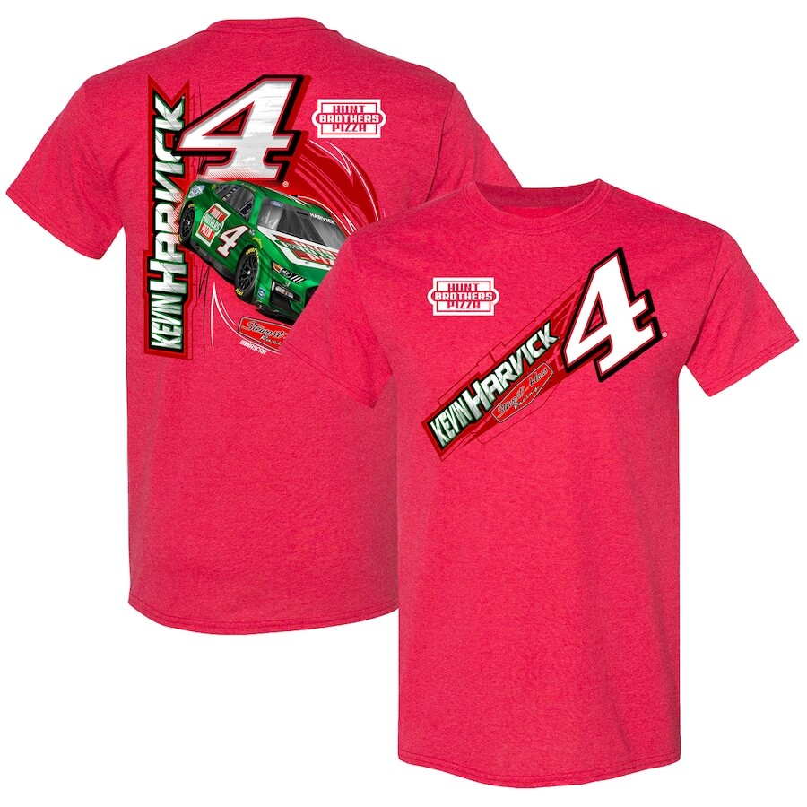 

Футболка с коротким рукавом Stewart-Haas Racing Team Collection Kevin Harvick, красный