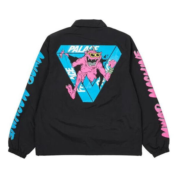 

Куртка PALACE x M-Zone Crossover Small Devil Tri-Ferg Pattern Long Sleeves Black Jacket, черный