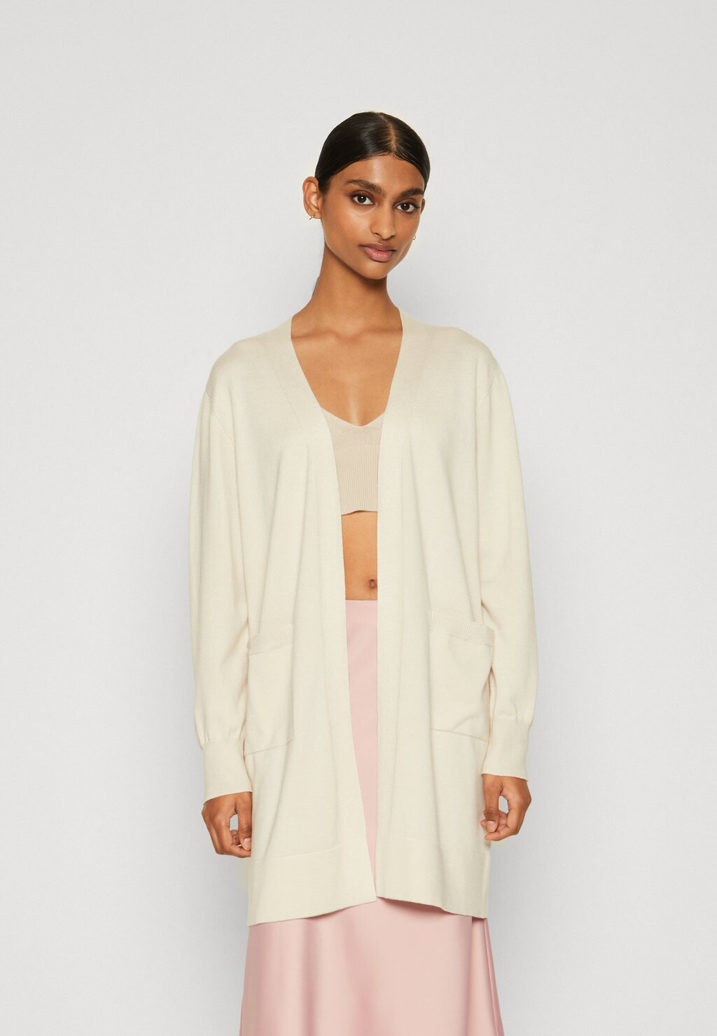 

Кардиган VMWILLOW OPEN PLAIN CARDIGAN Vero Moda Petite, цвет birch