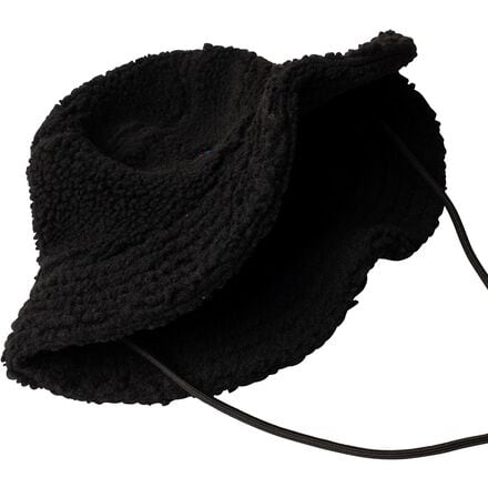 Шапка-буни с меховым шариком KAVU, цвет Black Smoke