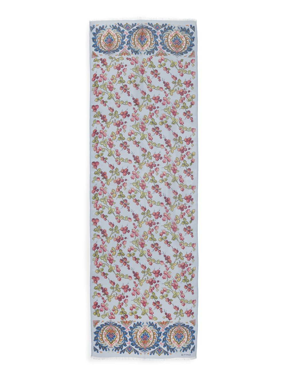 

Калькуттский кашемировый шарф Etro, синий