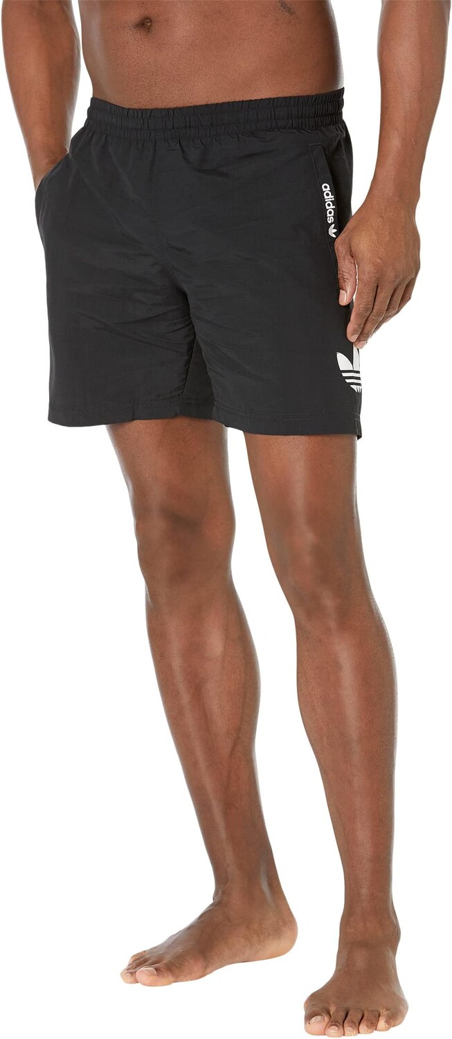 

Шорты для плавания с трилистником adidas, цвет Black/White