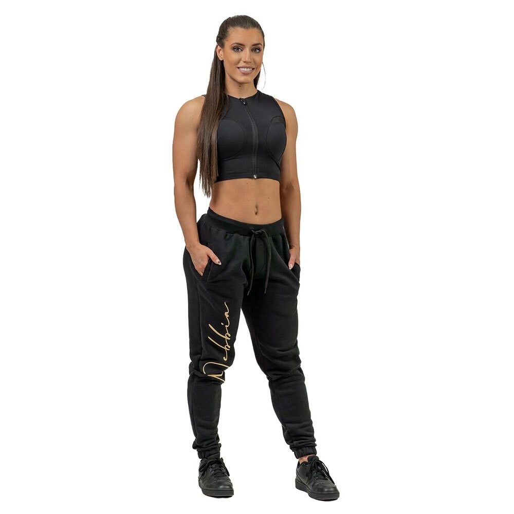 

Спортивный топ Nebbia Compression Push-Up Mesh High Support, черный