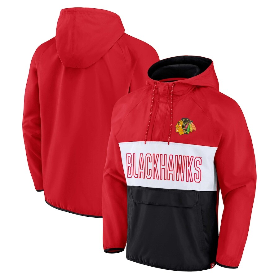 

Куртка Fanatics Branded Chicago Blackhawks, красный