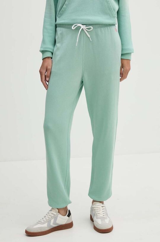 

Хлопковые спортивные штаны Polo Ralph Lauren, зеленый