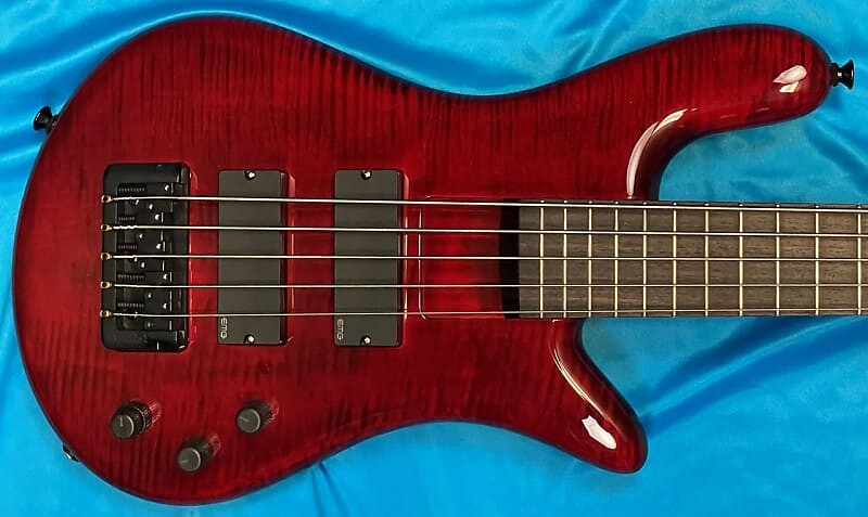 Басс гитара Spector Euro 5 Bantam - 32 Scale, Black Cherry Gloss / Rosewood bantam connector