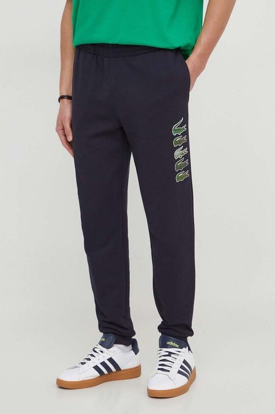 

Спортивные брюки из хлопка Lacoste, темно-синий
