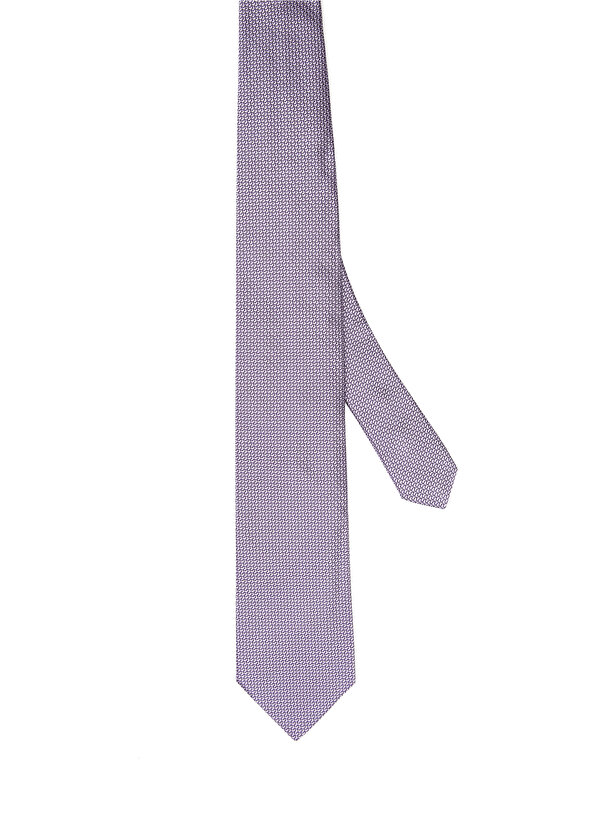 цена Шелковый галстук с сиреневым узором Pal Zileri