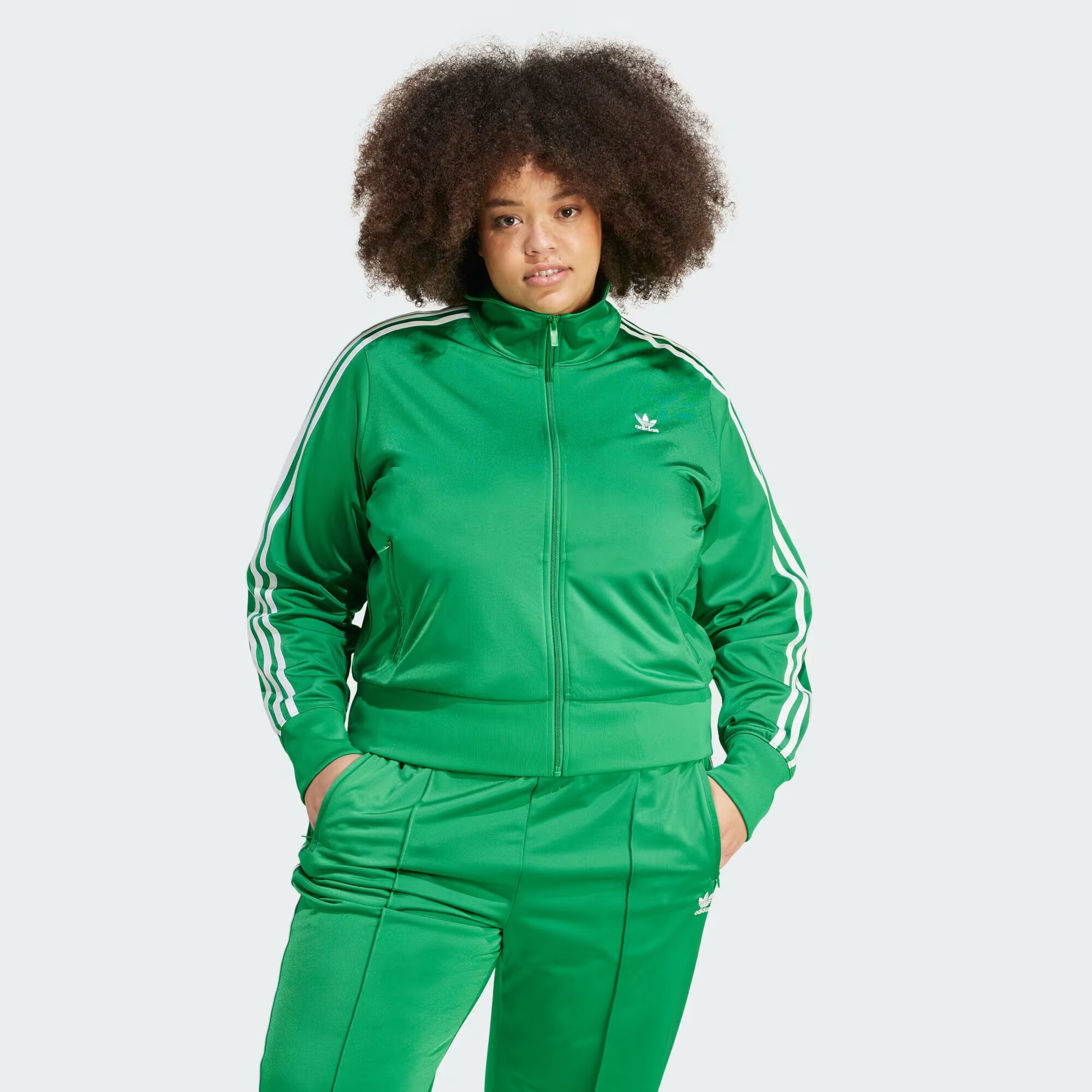 

Спортивный топ Adicolor Classics Firebird (большие размеры) Adidas, цвет Green