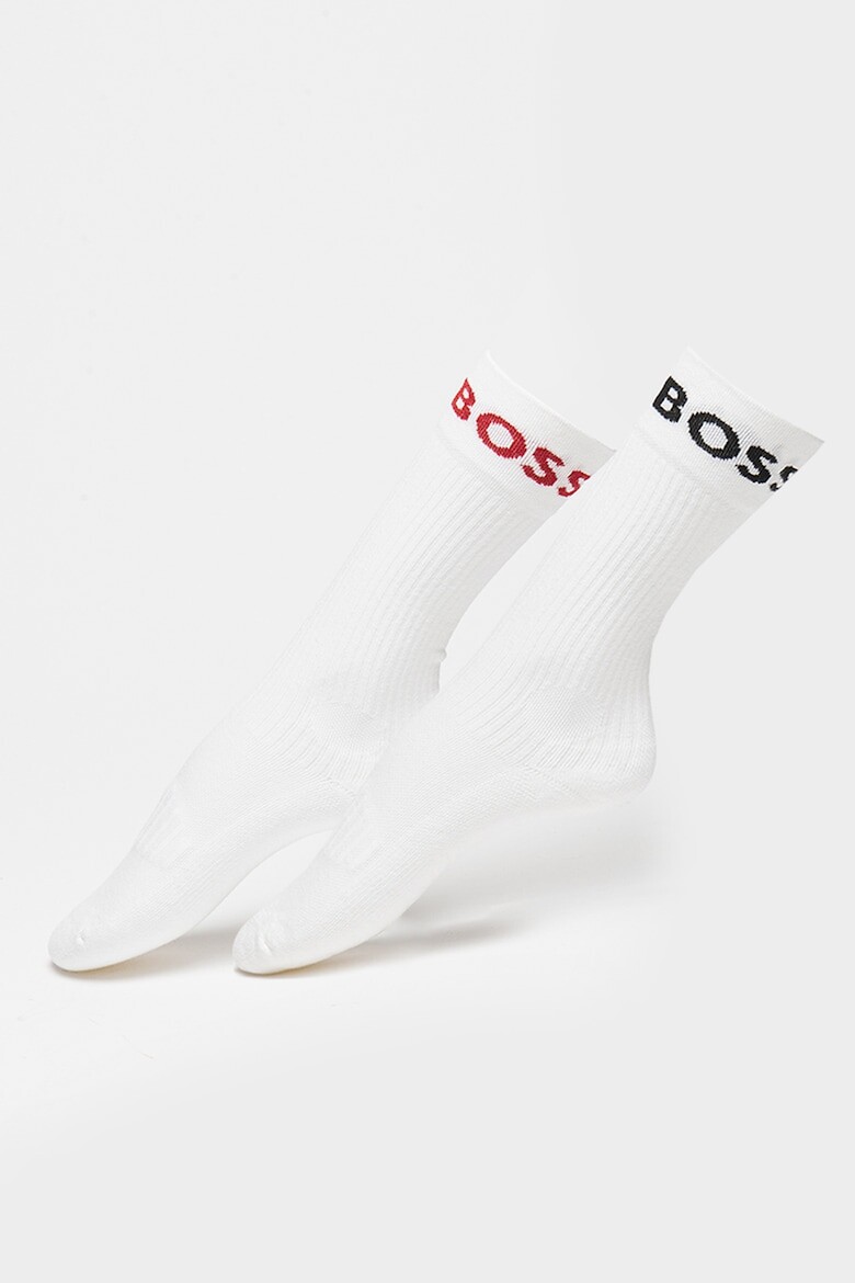 

Носки с логотипом - 2 пары Boss, белый