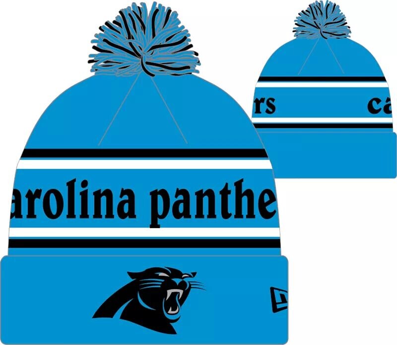 

Вязаная шапка New Era Youth Carolina Panthers Marquee