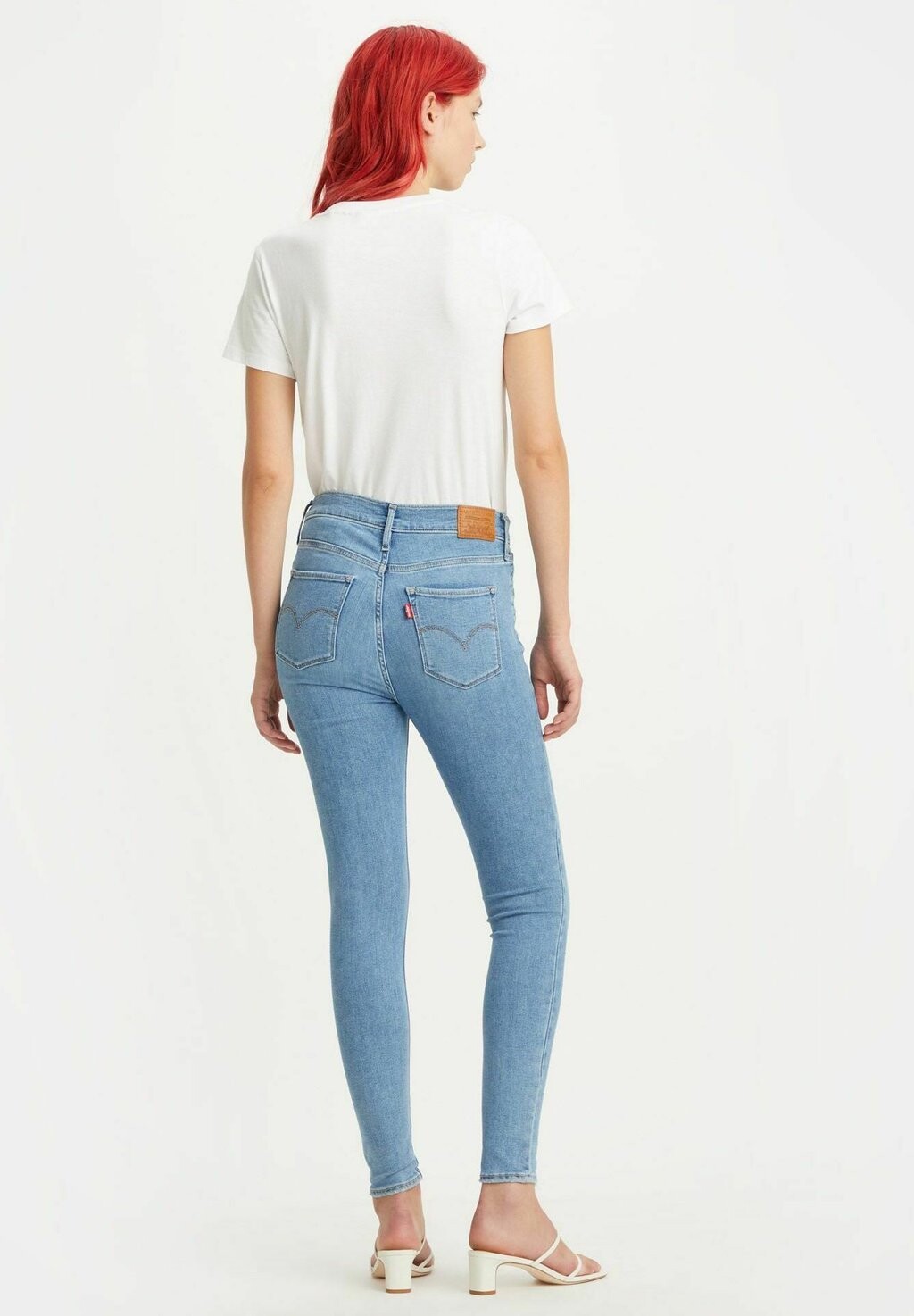 

Джинсы скинни Levi's 720 High Rise Super Skinny, синий