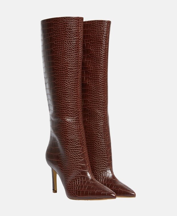 

Сапоги Guess, темно коричневый