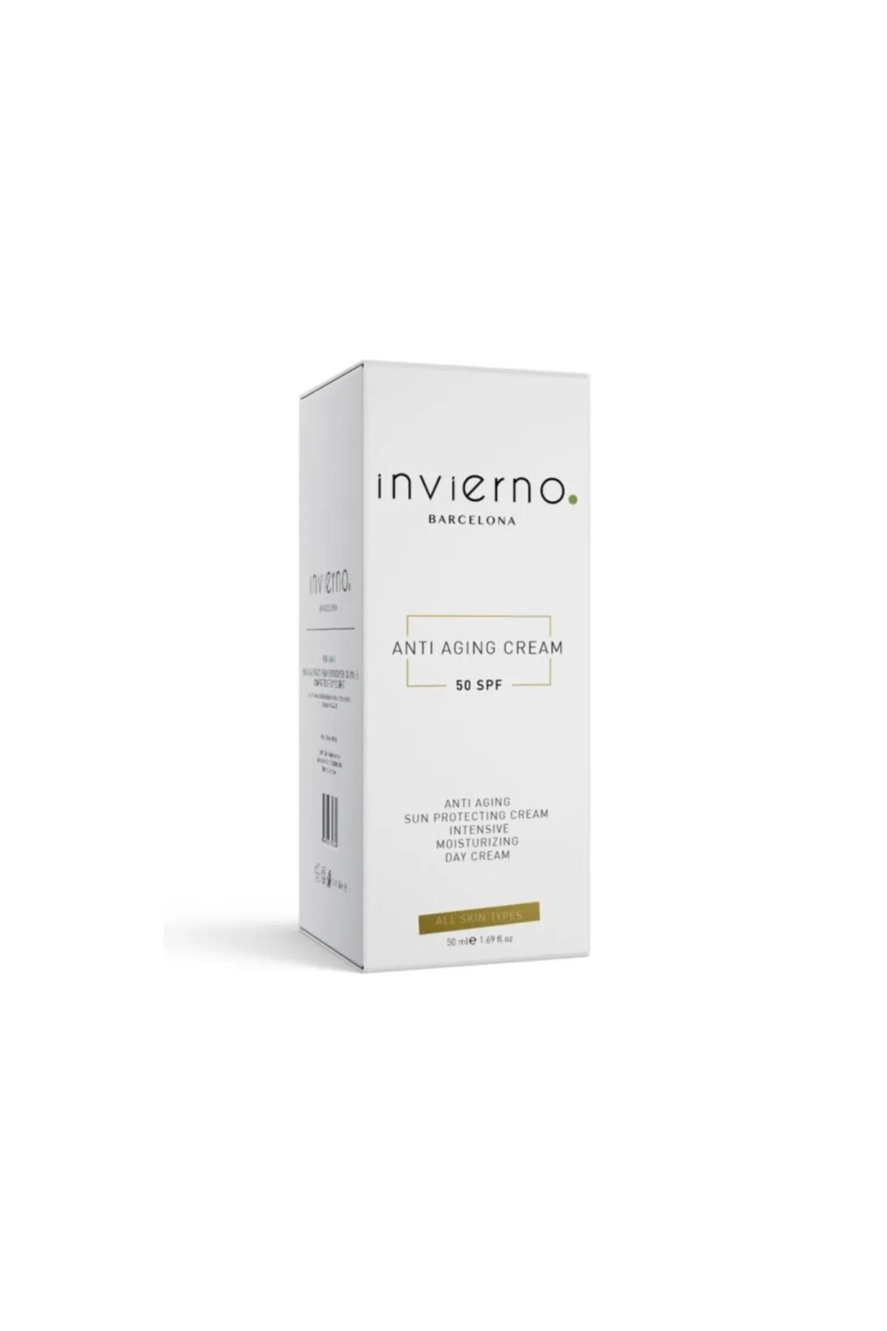 

Invierno Barcelona LLC Антивозрастной крем 50 SPF