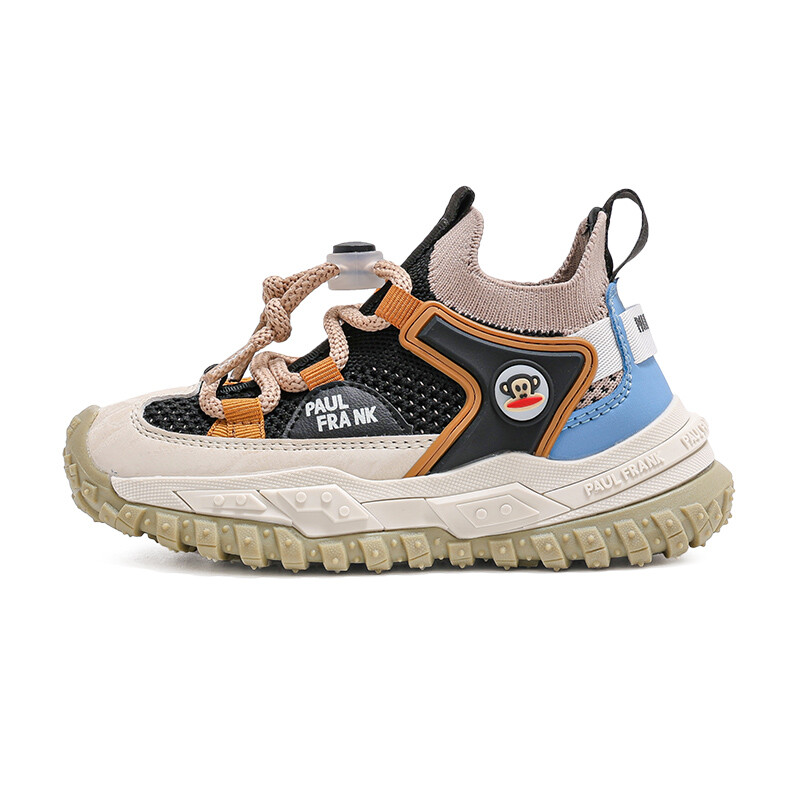

Детская повседневная обувь для детей, кроссовки, кроссовки Paul Frank, цвет Black/Beige