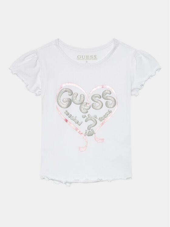 

Футболка стандартного кроя Guess, белый