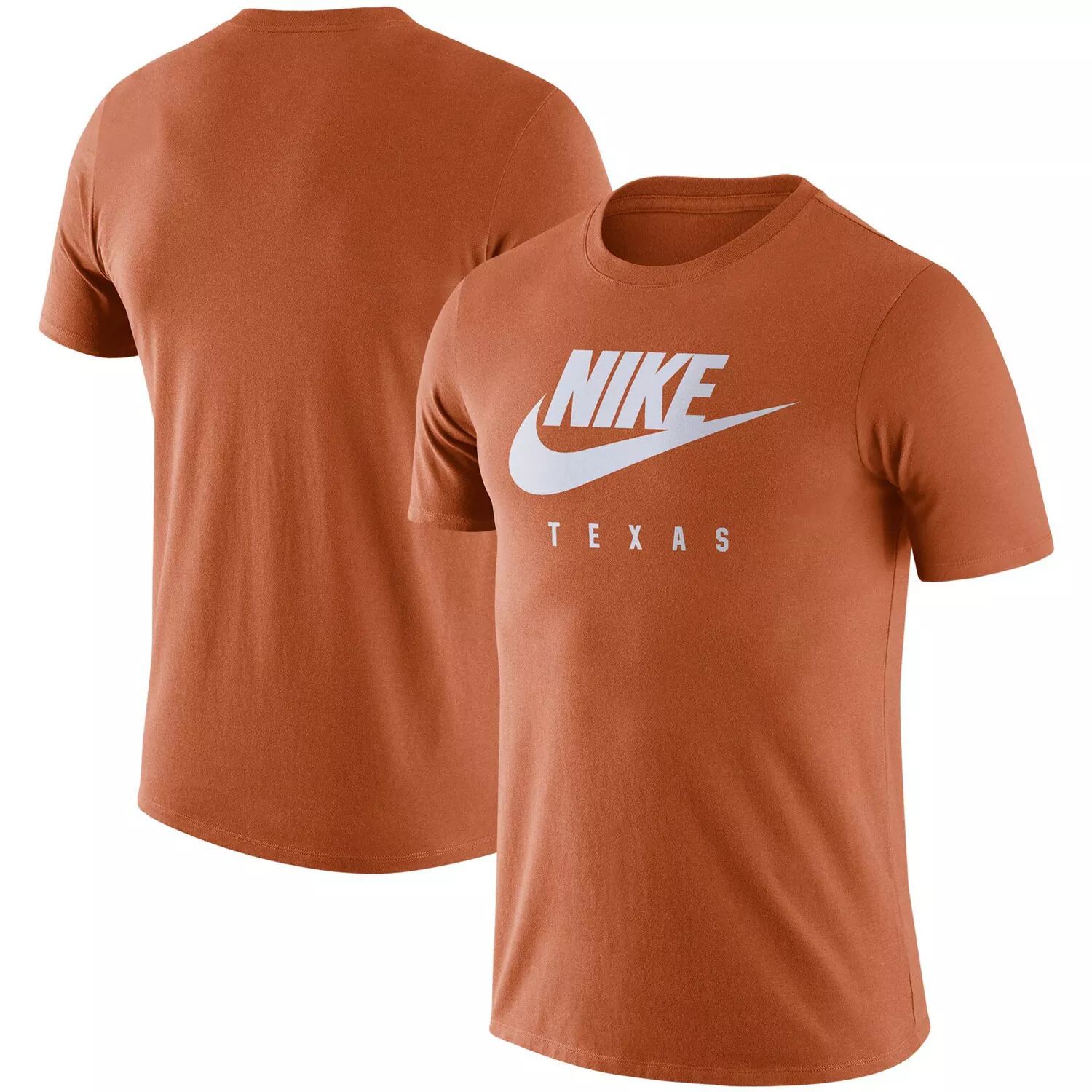 

Мужская оранжевая футболка Texas Longhorns Essential Futura Nike