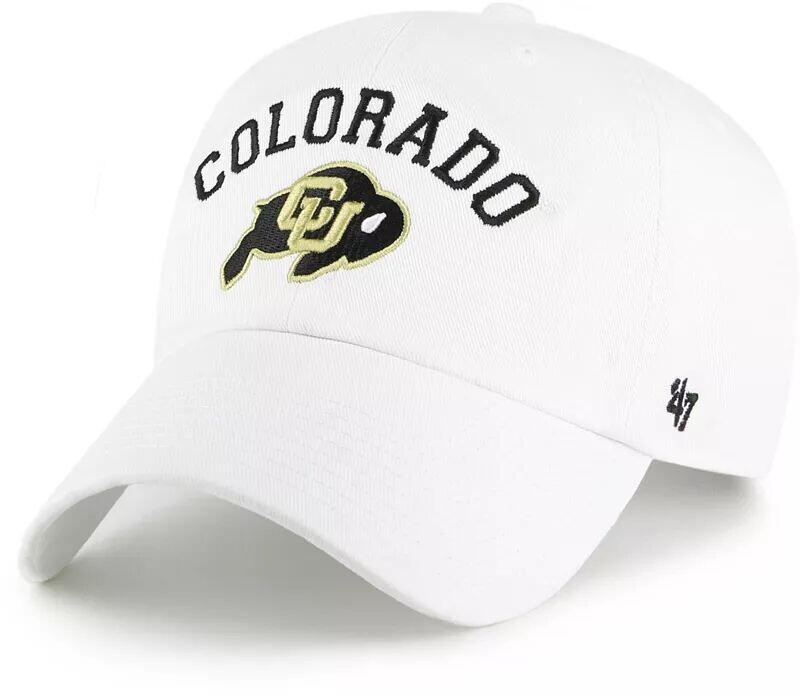 

Мужская белая регулируемая кепка Colorado Buffaloes '47