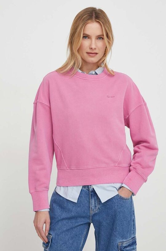 

ЛИНЕТТ толстовка Pepe Jeans, розовый