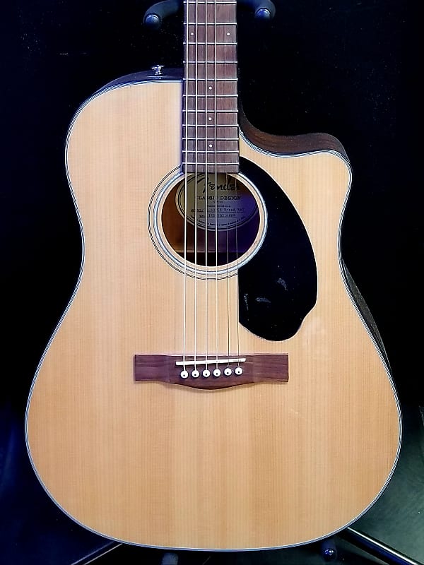 Акустическая гитара Fender CD-60SCE Natural - FREE Set up