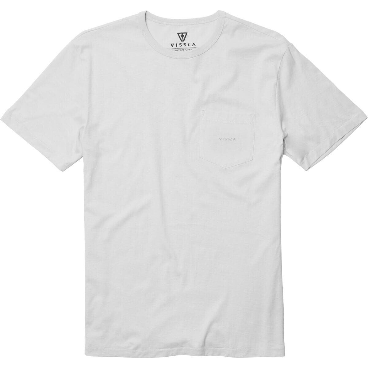 

Винтажная футболка vissla с карманами из органического материала Vissla, белый