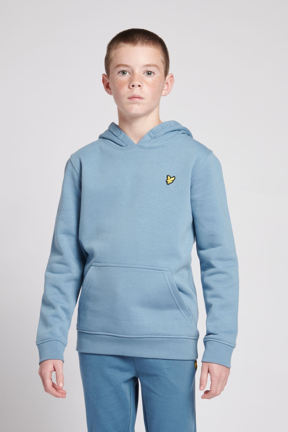 

Классическое худи синего цвета Lyle & Scott, синий