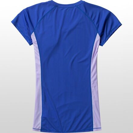 

Футболка Echo с короткими рукавами женская Outdoor Research, цвет Ultramarine/Lavender