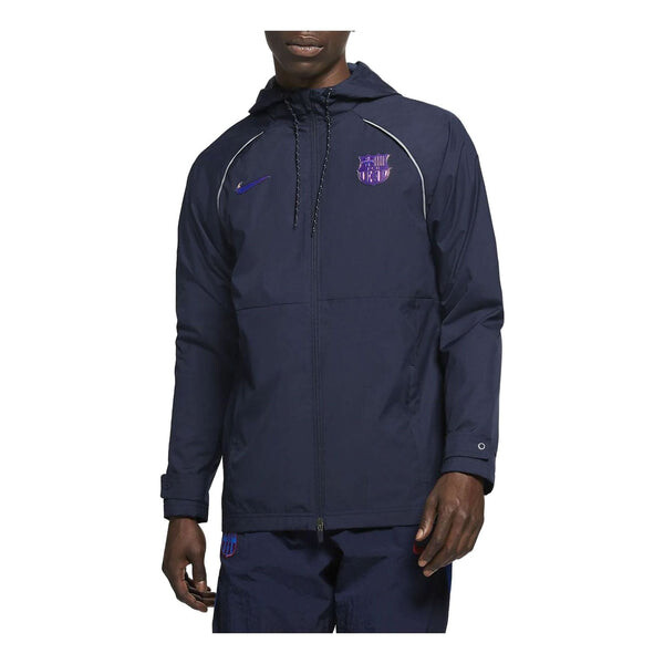 

Куртка Nike Official Barcelona AWF Full Zip Jacket 'Blue', синий